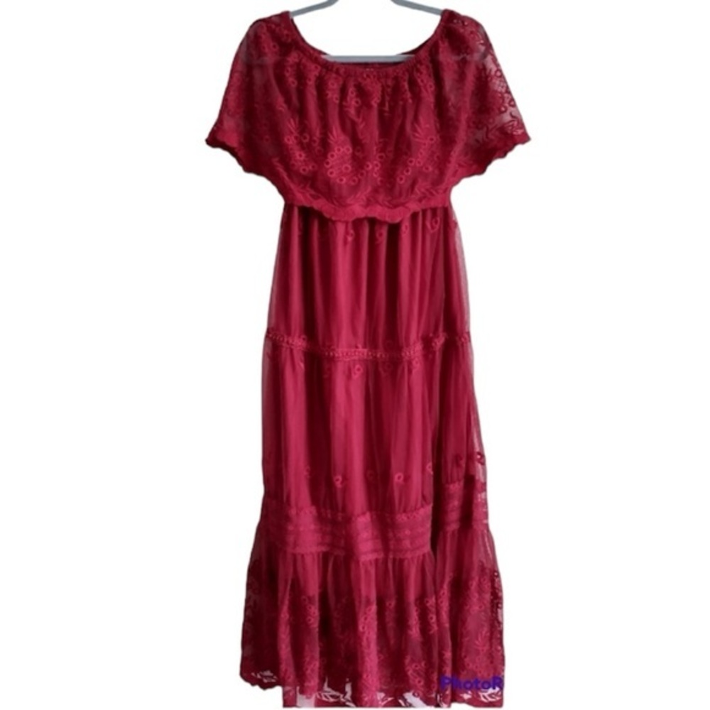 Women's Dress Delicate Lace Dress Size S